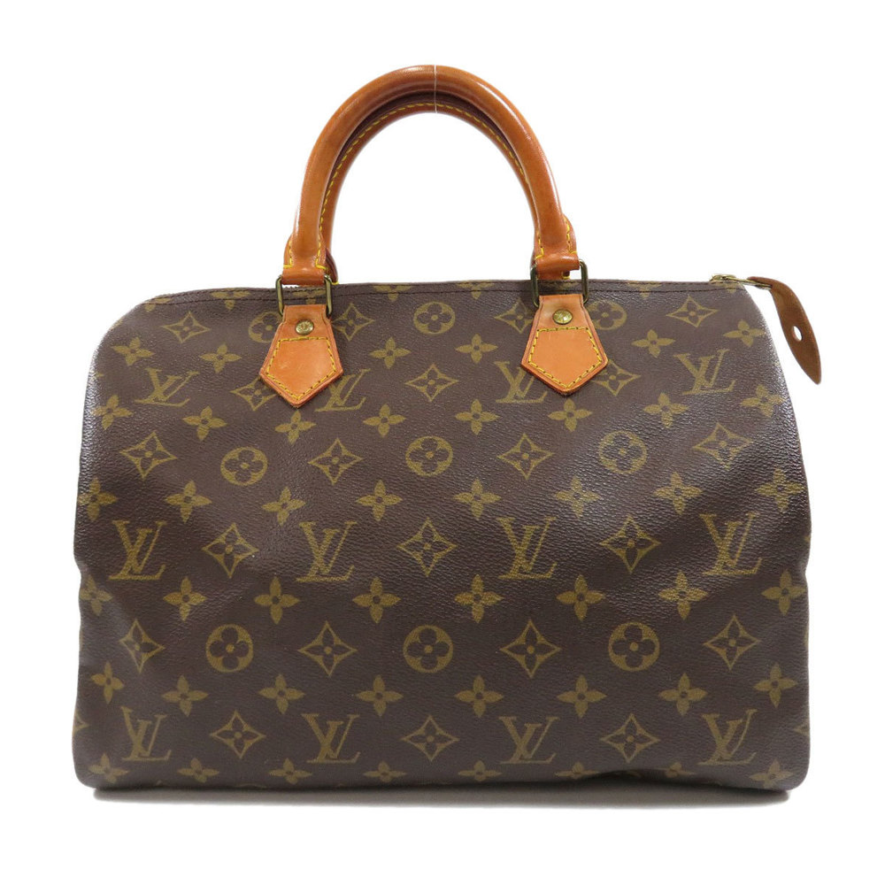 Louis Vuitton Speedy 30 Monogram Boston Bag Monogram Canvas